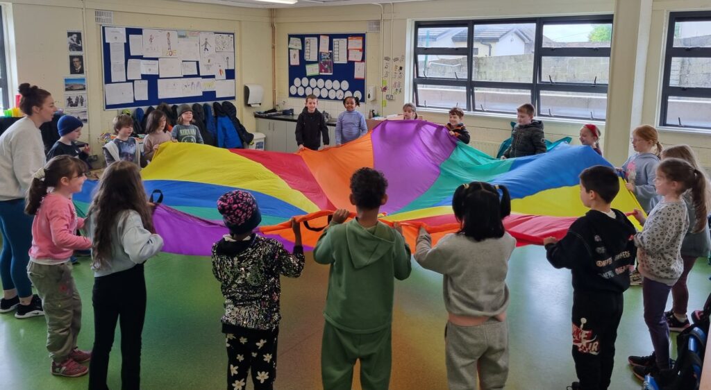 Parachute games